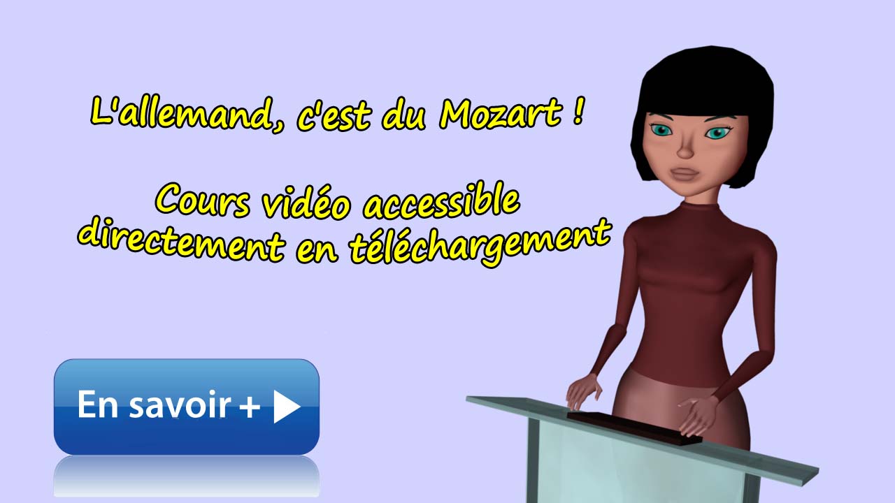 Vidéo pour apprendre allemand